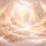 光に包まれたやわらかな空間と心地よい境界線を思わせる風景