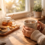 温かい飲み物で心を整える時間のイメージ｜HSPのセルフケア